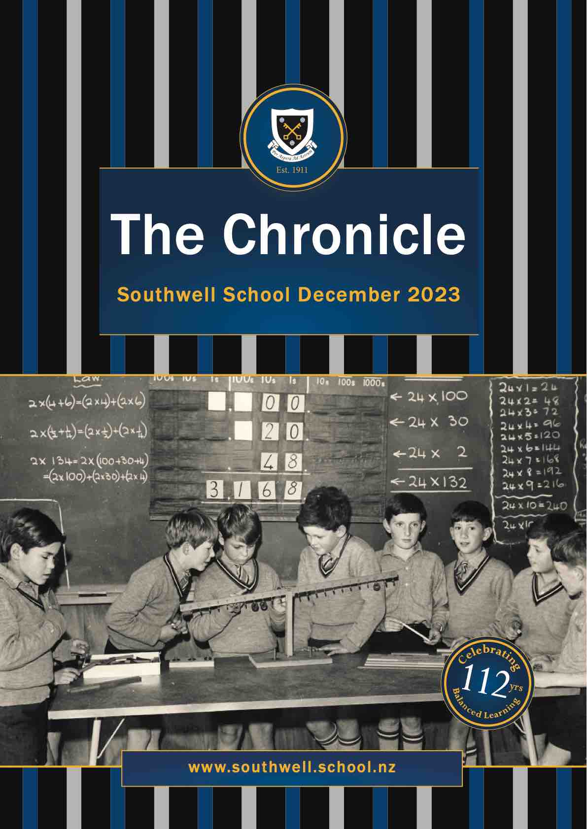 Southwell School Chronicle December 2023 Cover