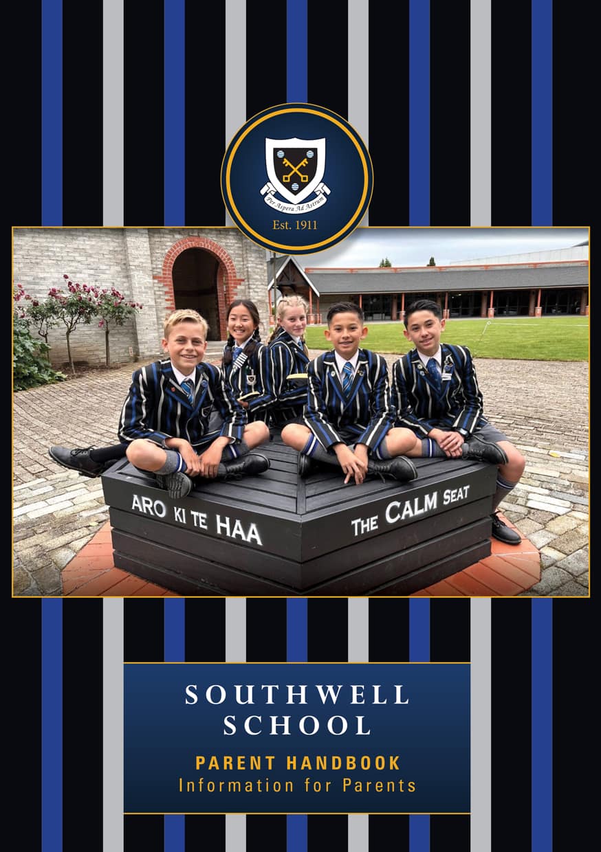 Southwell School Parent Handbook Cover 2024